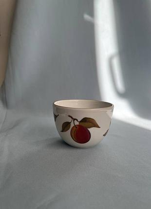 Вінтажна порцелянова піала royal worcester evesham, england