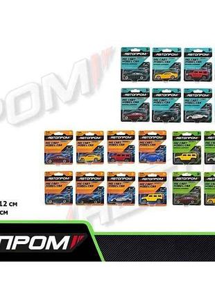 Машина металл арт.ap6406, микс моделей 1:64 тм автопром