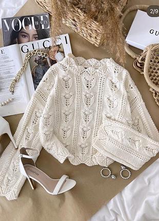 Светр жіночий primark молочний s-m