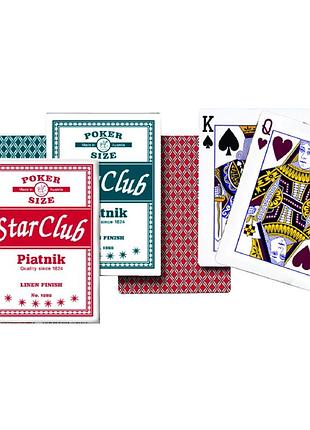 Гральні карти piatnik star club, 1 колода х 55 карт (pt-138218)