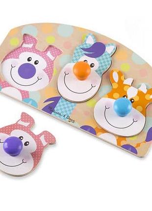 Пазл melissa&doug тварини ферми (md13440)