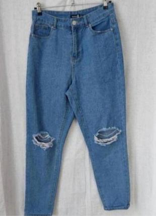 Брюки джинсовые boohoo роз. 46
