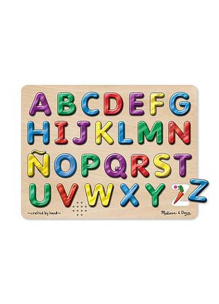 Пазл melissa&amp;doug звуковой "испанский алфавит" (md723)