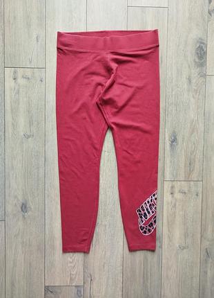 Nike (l) лосины леггинсы хлопковые 2