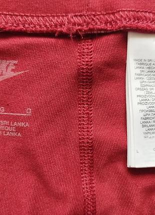 Nike (l) лосины леггинсы хлопковые 7