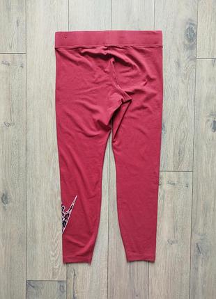 Nike (l) лосины леггинсы хлопковые 3