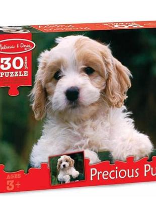 Пазл melissa&amp;doug щенка, 30 элементов (md8923)