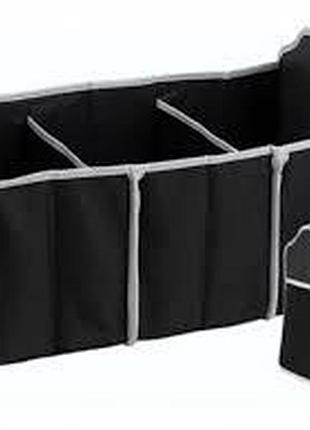 Комфортна сумка органайзер в багажник car boot organizer для зберігання речей і продуктів