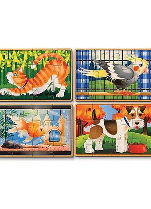 Пазл melissa&amp;doug домашние животные (md3790)