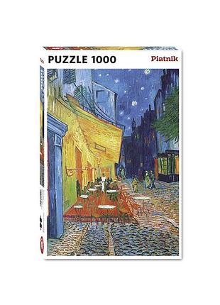Пазл piatnik ночная терраса кафе висент ван гг, 1000 элементов (pt-539046)