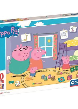 Пазл clementoni maxi peppa pig 60 элементов (26438)