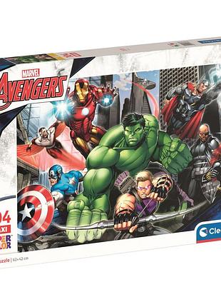 Пазл clementoni maxi the avangers 104 елементи (23688)