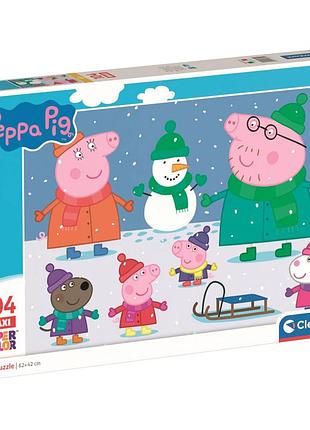 Пазл clementoni maxi peppa pig 104 елементи (23752)