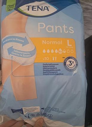 Підгузки для дорослих tena pants normal l