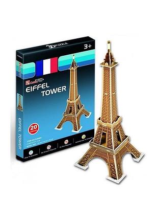 Пазл cubic fun 3d ейфелева вежа міні (s3006h)