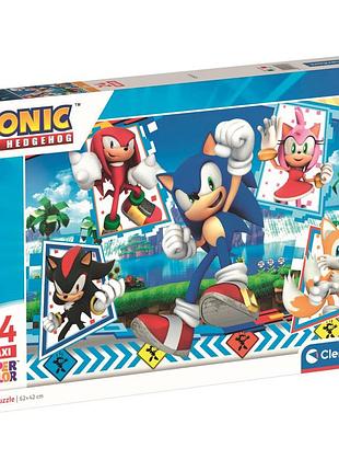 Пазл clementoni maxi sonic 24 елементи (28526)