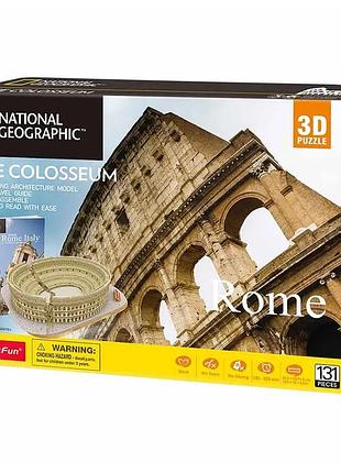 Пазл cubic fun тривимірна головоломка-конструктор national geographic колізей (ds0976h)