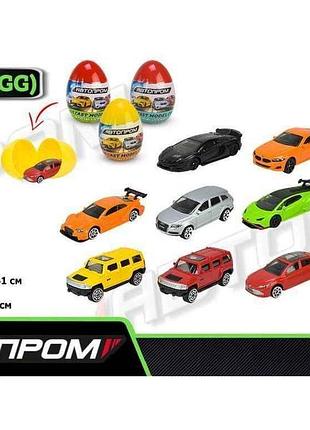 Машина метал арт.ap6401(egg), мікс моделей 1:64 тм автопром