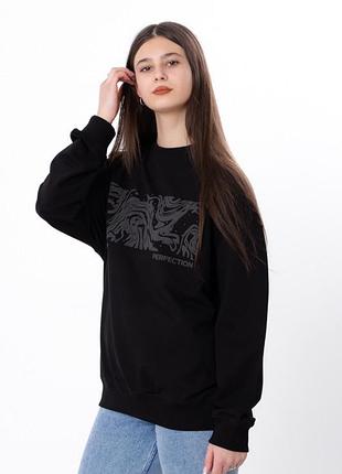 Кофта світшот для дівчинки, дитяча та підліткова, двонитка, 140см, 146см, 152см, 158см, 164см, 170см