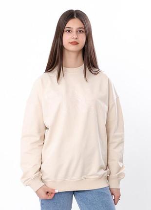 Кофта світшот для дівчинки, дитяча та підліткова, двонитка, 140см, 146см, 152см, 158см, 164см, 170см