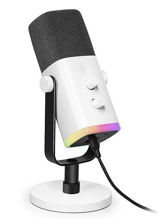 Микрофон fifine am8w usb/xlr white (am8w)