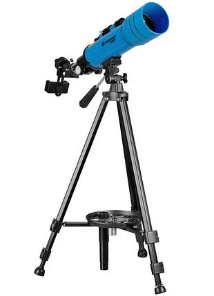 Телескоп bresser junior 70/400 blue с адаптером для смартфона + рюкзак (8850610wx) (930857)