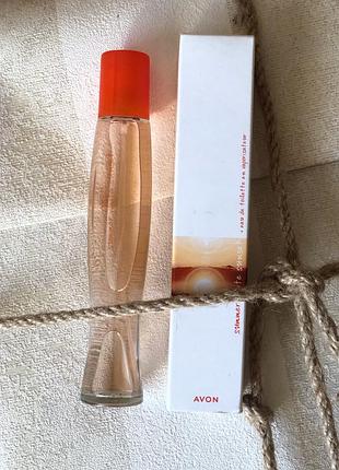 Туалетна вода avon summer white sunset 50 мл для жінок