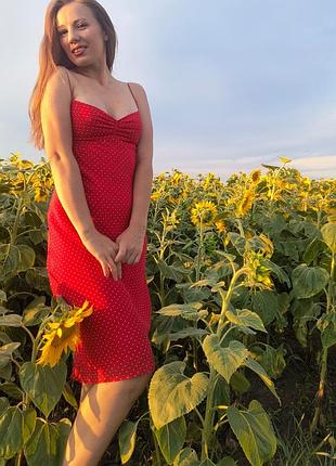 Платье красное некст