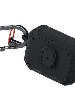 Кейс для навушників skinarma mecha le airpods pro 3 frosted black
