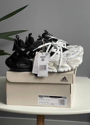 😍 жіночі кросівки adidas vento xlg deluxe black white ih068 📦