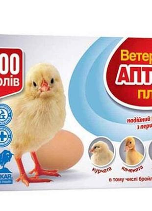 Ветаптечка плюс для молодняка птиці 100 голів тм o.l.kar