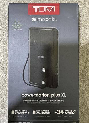 Tumi mophie powerstation plus xl 10000 mah павербанк