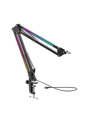Стійка для мікрофону fifine bm38 rgb black (bm38)