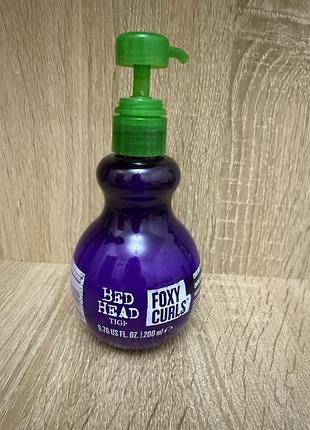 Гель для фіксації волосся tigi bed head foxy curls, 200 мл