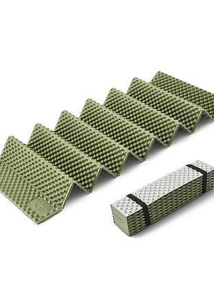 Туристический коврик naturehike cnk2450ws044 195x60х1,8см зеленый (6927595788356)