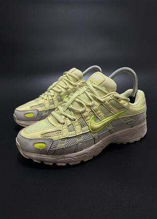 Жіночі кросівки nike p-6000 luminous green (36,5-23cm) женские кроссовки