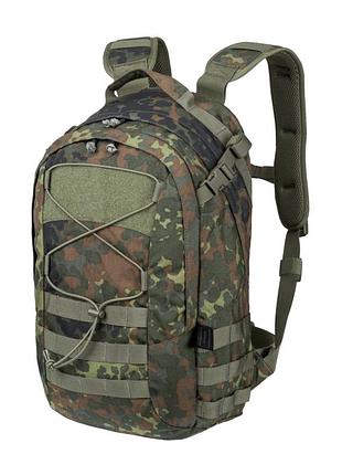 Рюкзак туристический helikon-tex 24л backpack - cordura - flecktarn (pl-edc-cd-23)