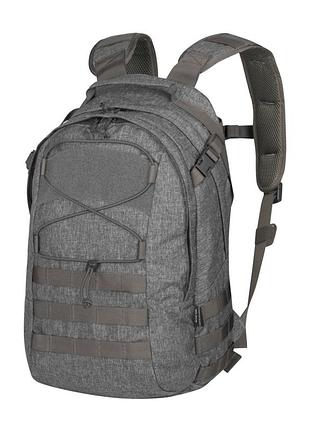 Рюкзак туристичний helikon-tex 21л backpack - nylon polyester blend - melange grey (pl-edc-np-m3)