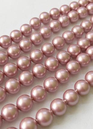 Перли swarovski, powder rose pearl, (виберіть розмір) 1 шт.