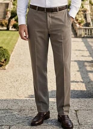 Мужские премиум брюки ermenegildo zegna (италия) — 100% lyocell / rayon, р. 54