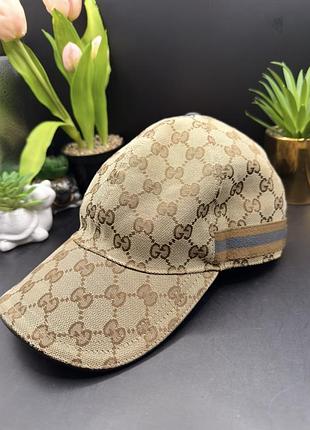Оригінальна кепка gucci canvas monogram
