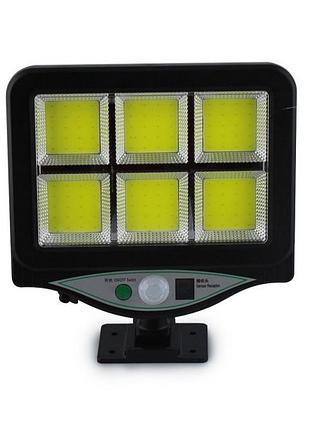 Фонарь уличный light bl bk128-6cob пультом на солнечной батарее