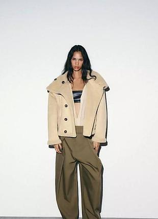 Двостороння дубльонка -куртка від бренду zara,