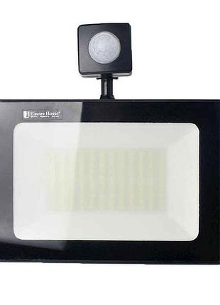 Прожектор led с д. движения 50вт 6000к 4500лм ip65 eh-lp-214 тм electrohouse