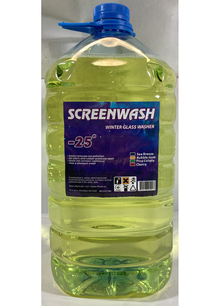 Омивач скла зимовий -21 жувальна гумка bubble gum 4.15л screenwash