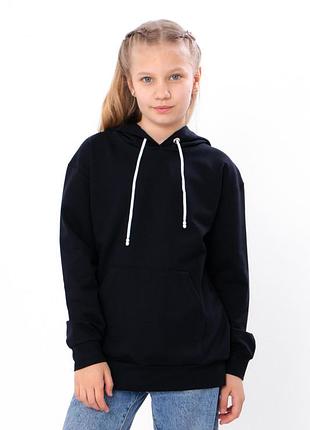 Худи, кофта для девочки подростковый, двунитка, 140см, 146см, 152см, 158см, 164см, 170см