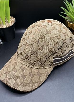 Монограмна кепка канва gucci 2