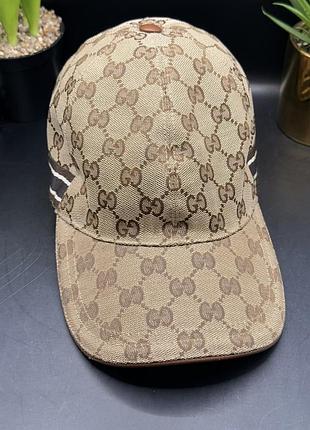 Монограмна кепка канва gucci 3