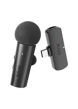 Микрофон fifine m6 wireless black (m6)