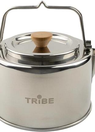 Чайник туристический tribe kettle 1.2 л стальной (t-fi-0010-metal)
